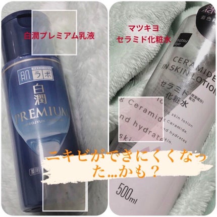 白潤プレミアム 薬用浸透美白乳液/肌ラボ/乳液を使ったクチコミ(1枚目)