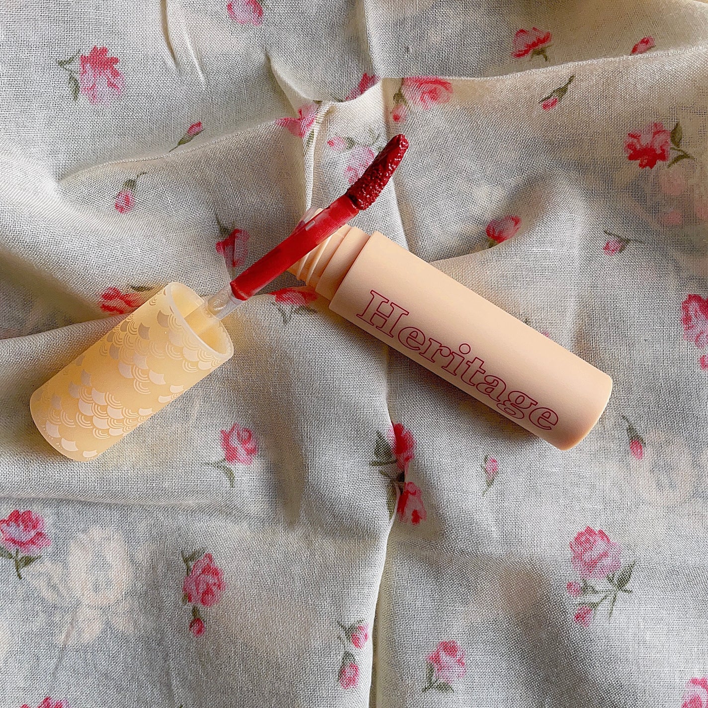 ザ ヘリテージ ベルベット ティント/MERZY/リップティントを使ったクチコミ(3枚目)