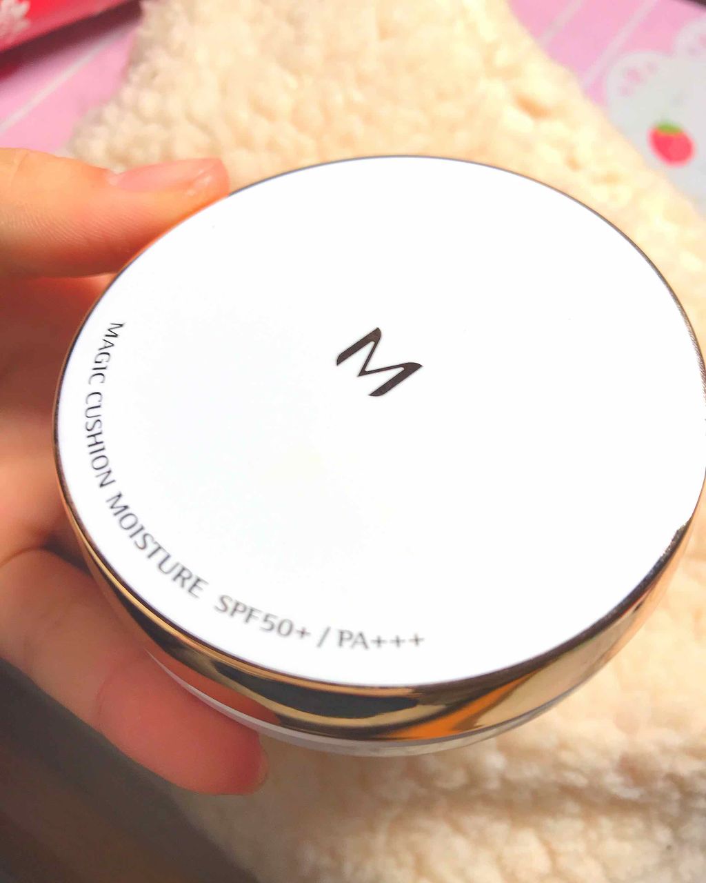 M クッション ファンデーション(モイスチャー)/MISSHA/クッションファンデーションを使ったクチコミ（1枚目）