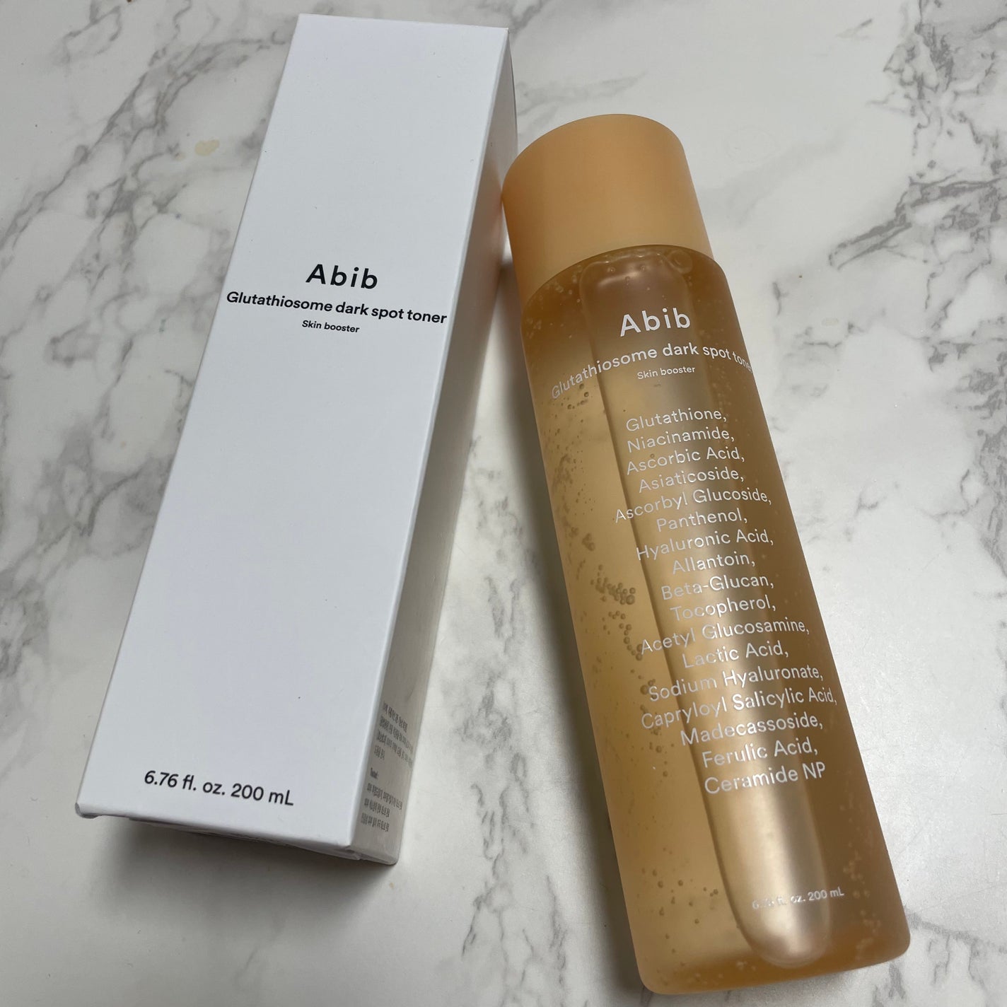 グルタチオンソームダークスポットトナースキンブースター/Abib /化粧水を使ったクチコミ(1枚目)