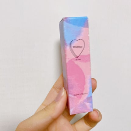 クリアリップグロス/WHOMEE/リップケアを使ったクチコミ(2枚目)