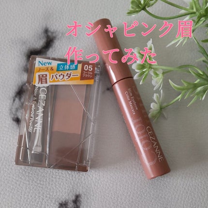 ノーズ&アイブロウパウダー/CEZANNE/パウダーアイブロウを使ったクチコミ(1枚目)