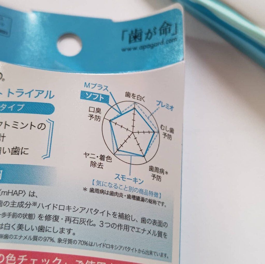 アパガードソフト/アパガード/歯磨き粉を使ったクチコミ(4枚目)