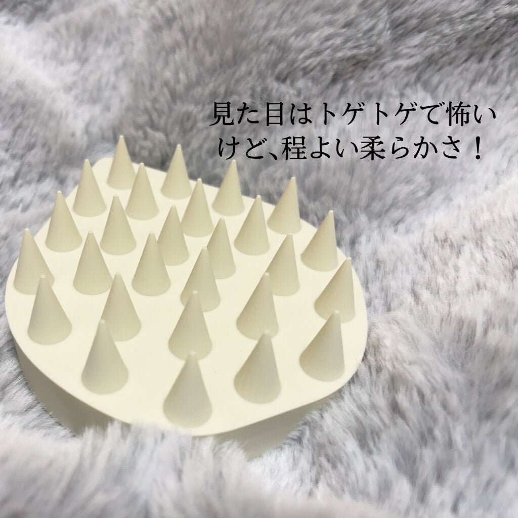 リラクシングマッサージブラシ/エトヴォス/スカルプブラシを使ったクチコミ(3枚目)