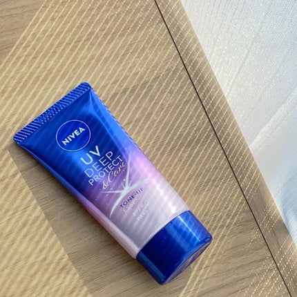 ニベアUV ディープ プロテクト&ケア トーンアップ エッセンス/ニベア/日焼け止めローションを使ったクチコミ(10枚目)