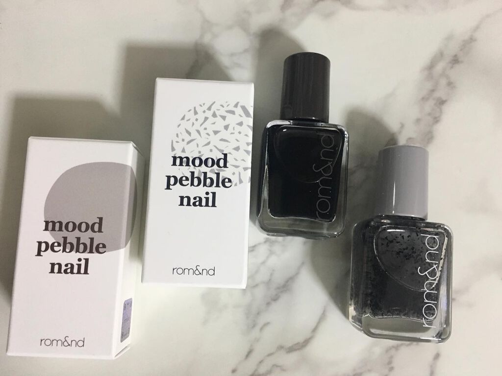 ムードペブルネイル/rom&nd/マニキュアを使ったクチコミ(1枚目)