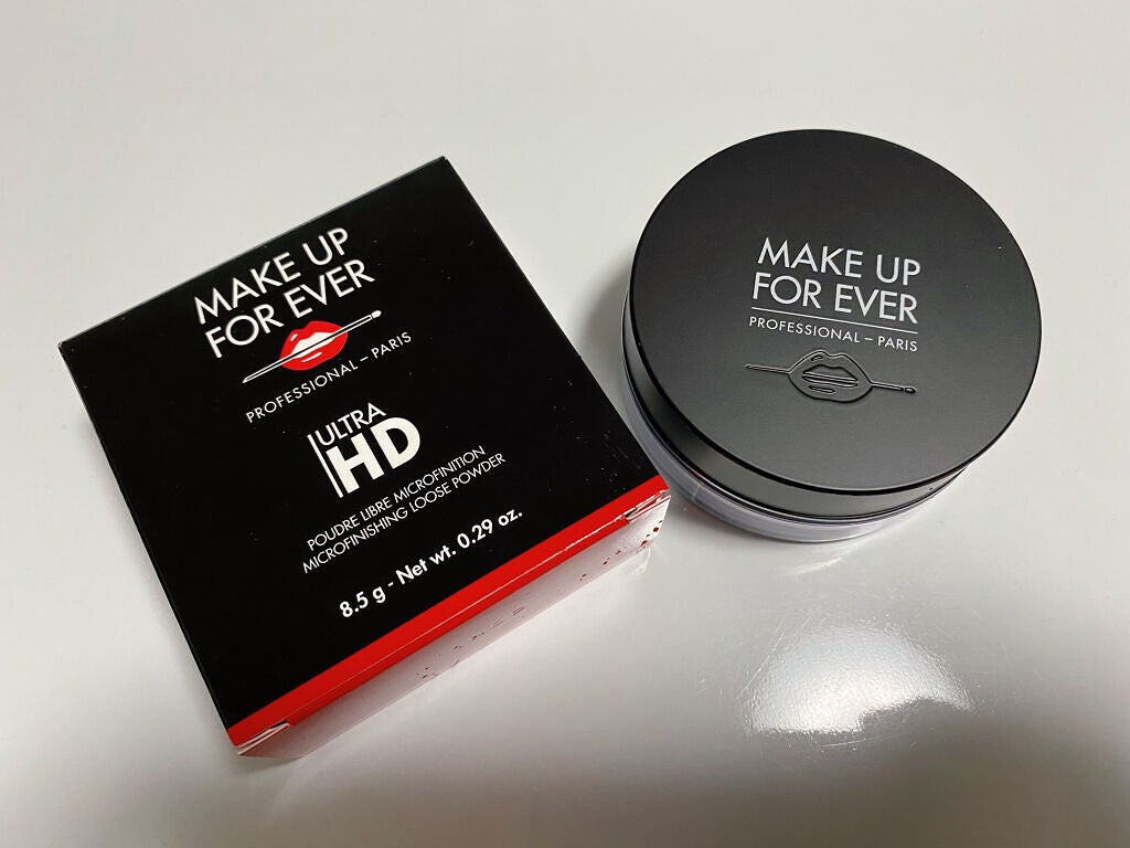 ウルトラHDルースパウダー/MAKE UP FOR EVER/ルースパウダーを使ったクチコミ(1枚目)