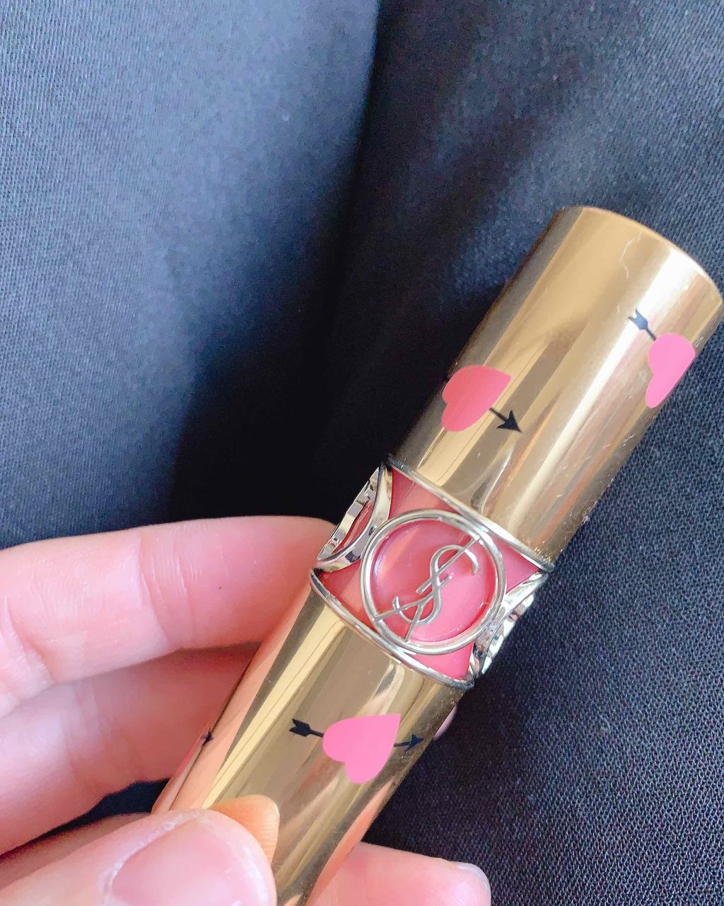 ルージュ ヴォリュプテ シャイン/YVES SAINT LAURENT BEAUTE/口紅を使ったクチコミ（1枚目）