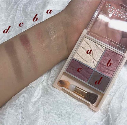 エアリータッチシャドウ/CEZANNE/アイシャドウパレットを使ったクチコミ(2枚目)