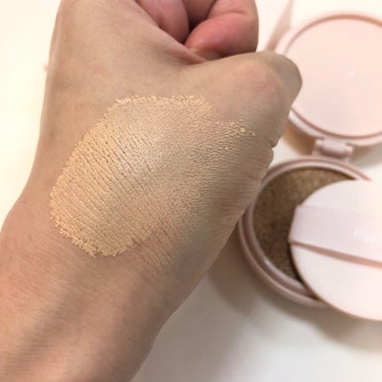 モイストクッション ; オウンアティテュード/Huxley/クッションファンデーションを使ったクチコミ(2枚目)