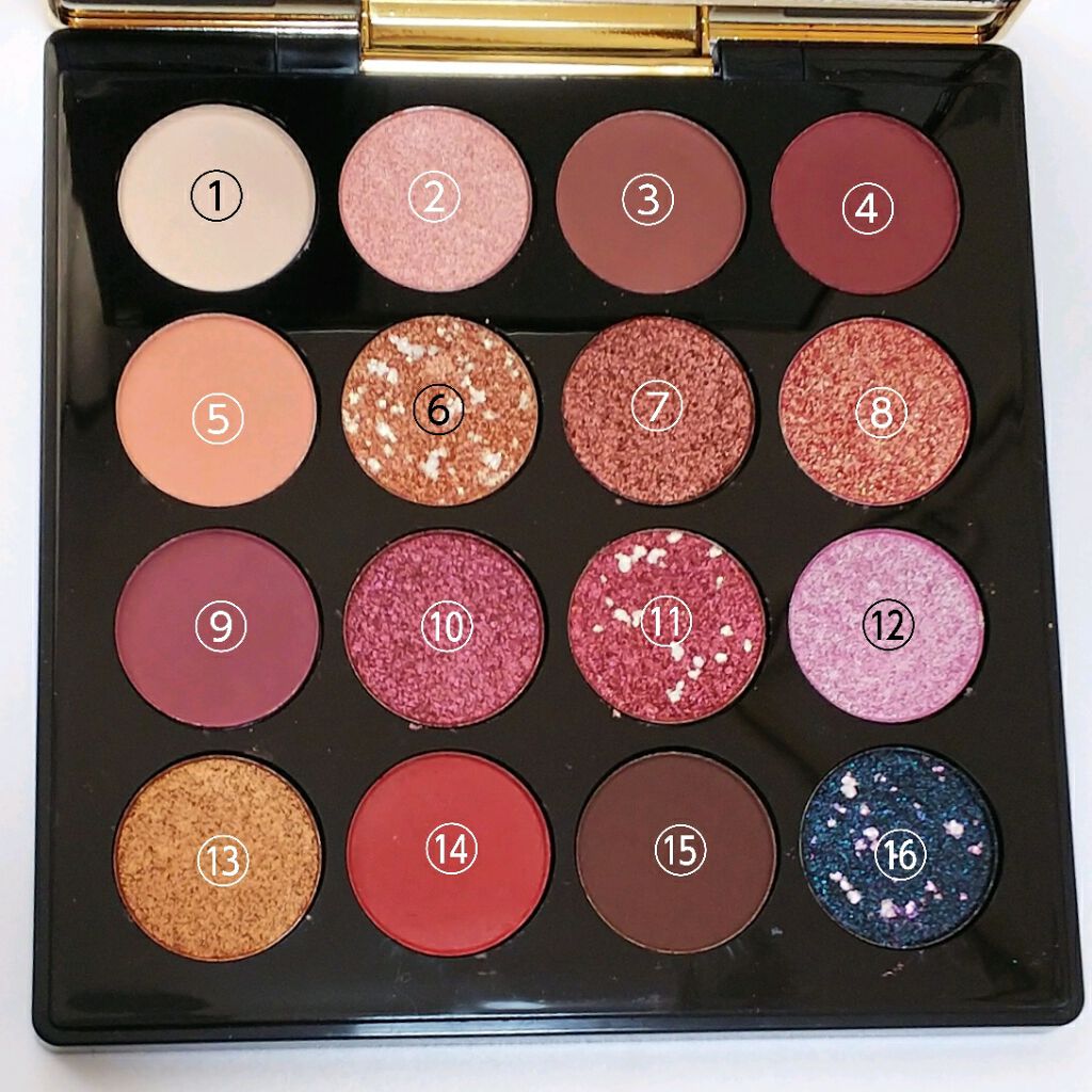 大英博物館 エジプトシリーズ アイシャドウパレット/ZEESEA/アイシャドウパレットを使ったクチコミ(2枚目)