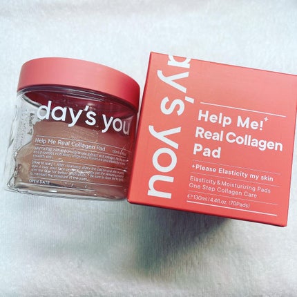 ヘルプミー! リアルコラーゲンパッド/One-day's you/トナーパッドを使ったクチコミ(1枚目)