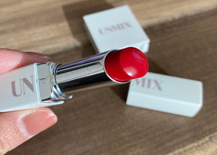 モイスチャーリップスティック グロウ/UNMIX/口紅を使ったクチコミ(2枚目)