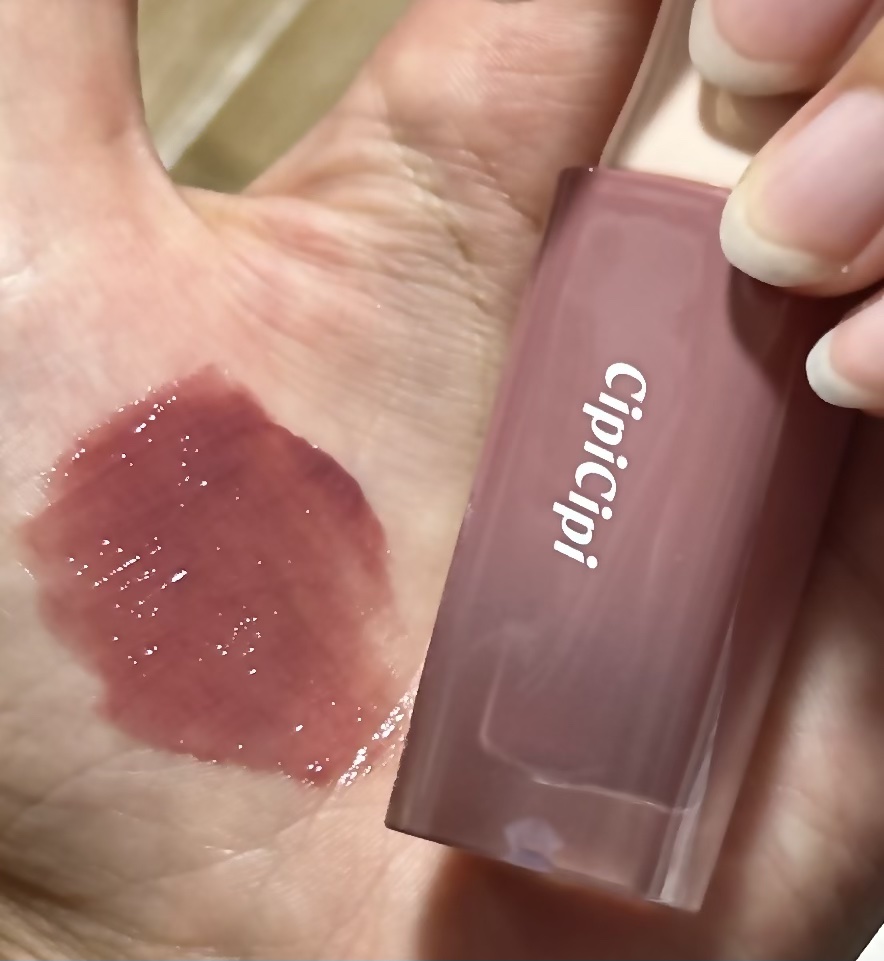 デューイフィルムティント 12 あずきプリン/CipiCipi/リップティントを使ったクチコミ（2枚目）