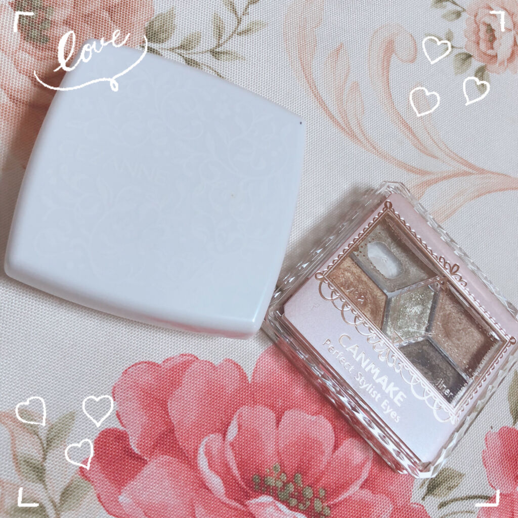 【旧品】パーフェクトスタイリストアイズ No.16 ダブルサンシャイン/キャンメイク/アイシャドウパレットを使ったクチコミ（2枚目）