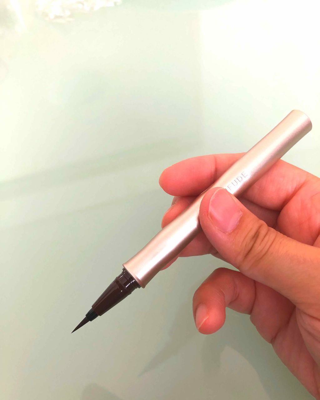 キワミフデ リキッドアイライナー/KIWAMIFUDE/リキッドアイライナーを使ったクチコミ（3枚目）