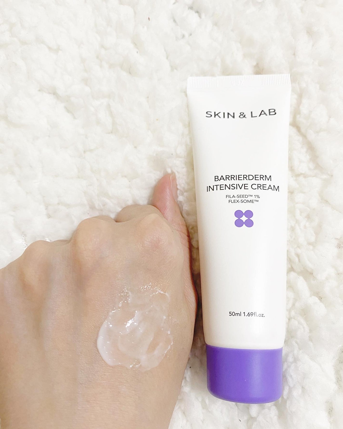 バリアダームモイストクリーム/SKIN&LAB/フェイスクリームを使ったクチコミ(3枚目)