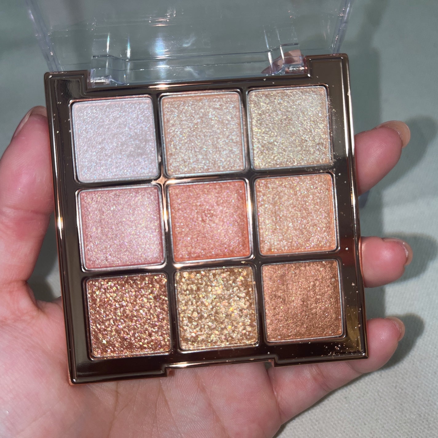 デュオ ポケット グリッター シャドウ/PERIPERA/アイシャドウパレットを使ったクチコミ(4枚目)