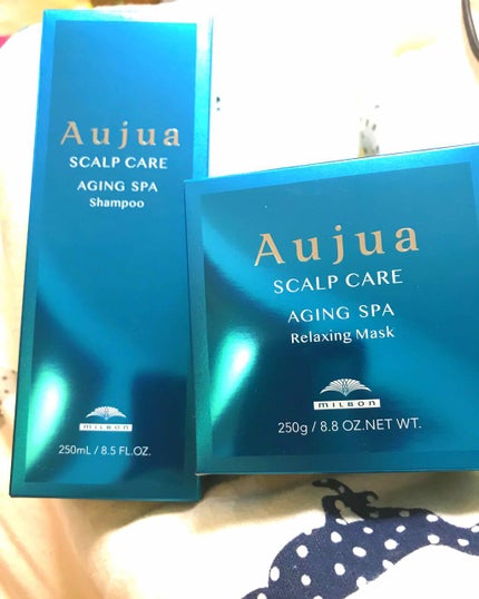 オージュア エイジングスパ クリアフォームのクチコミ「美容室で使われてて、ヘッドスパやトリートメントで使われてので、私に合うものを選んでもらいました.....」(1枚目)