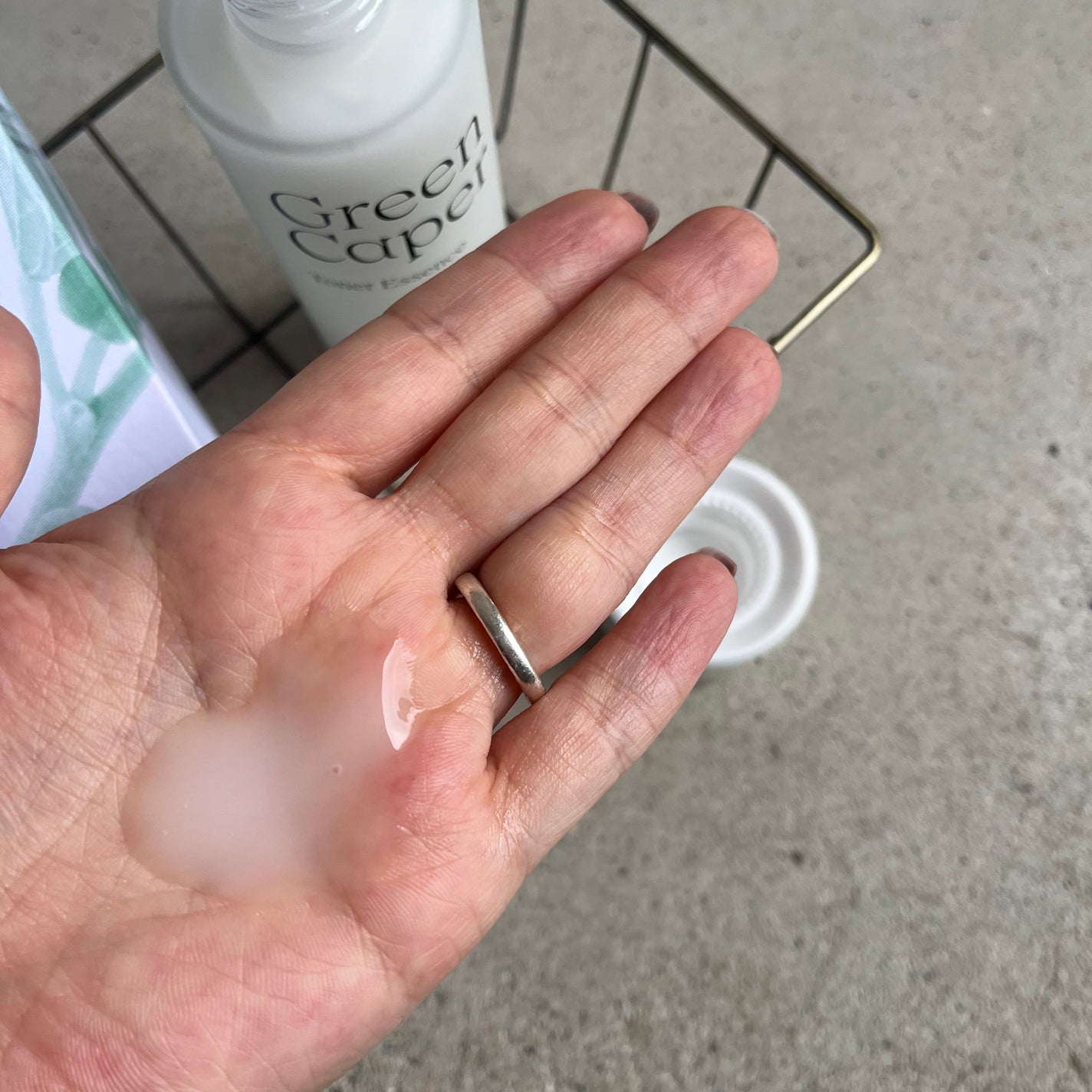 Green Caper Toner Essence/NATURAL DERMA PROJECT/化粧水を使ったクチコミ(2枚目)