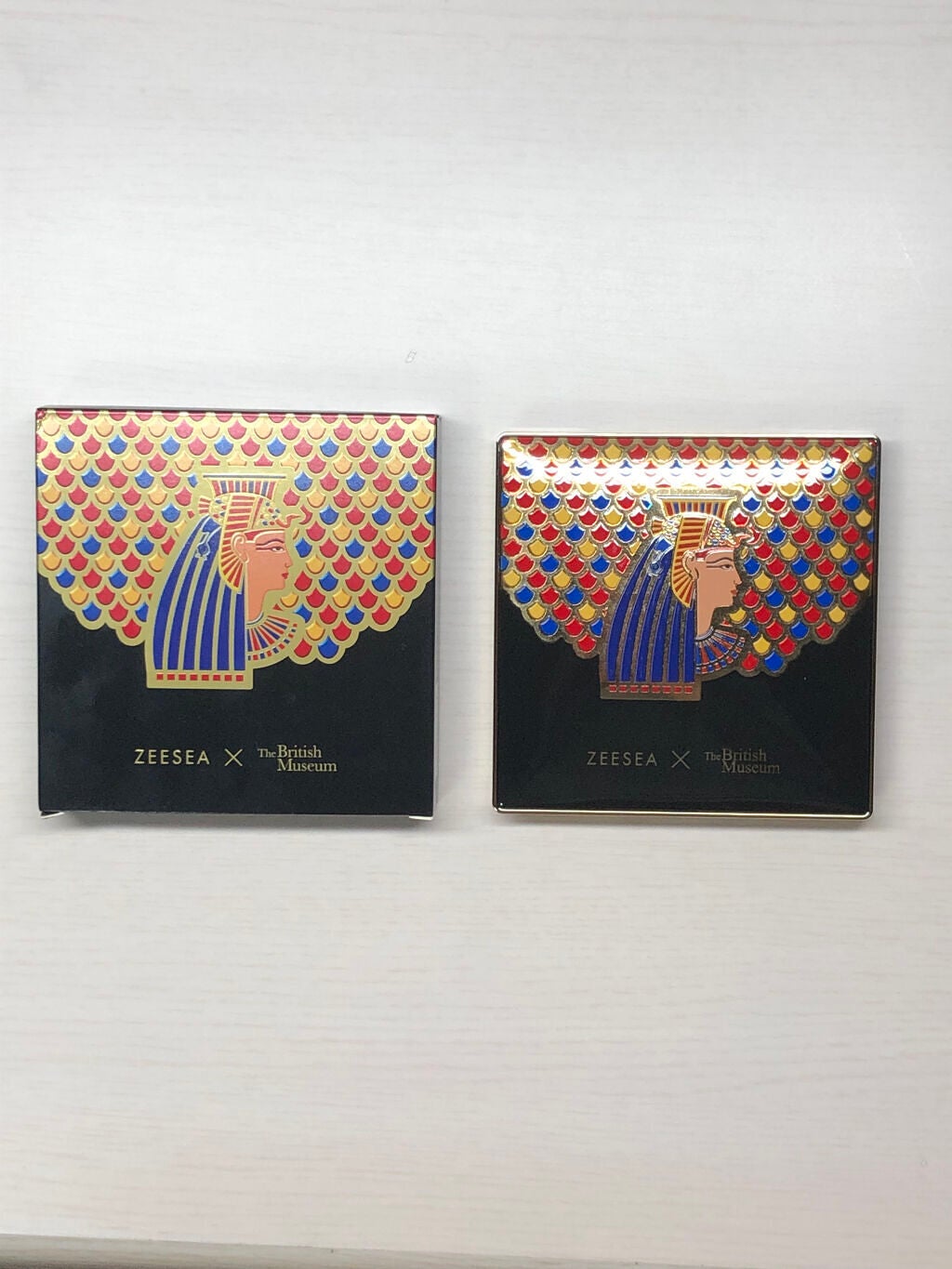 大英博物館 エジプトシリーズ アイシャドウパレット/ZEESEA/アイシャドウパレットを使ったクチコミ(6枚目)