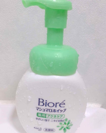 マシュマロホイップ 薬用アクネケア/ビオレ/泡洗顔を使ったクチコミ(1枚目)