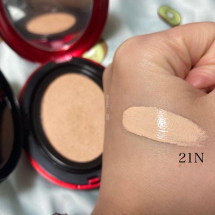 マスク フィット レッド クッション/TIRTIR(ティルティル)/クッションファンデーションを使ったクチコミ(4枚目)