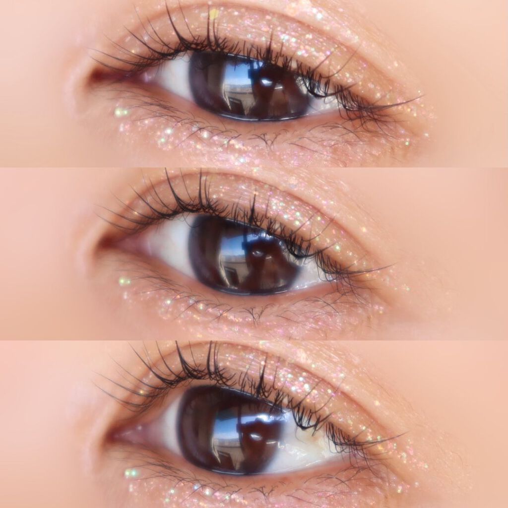 スターリット リキッドグリッター/dasique/メイクアップを使ったクチコミ（2枚目）