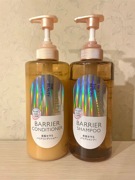 ザビューティ 髪のキメ美容素髪を守る バリアシャンプー/コンディショナー/エッセンシャル/シャンプー・コンディショナーを使ったクチコミ(1枚目)