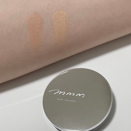 ヌードコンシーラー/m.m.m/クリームコンシーラーを使ったクチコミ(2枚目)