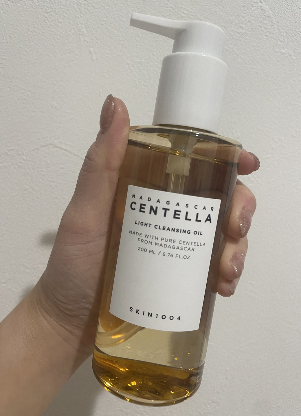 センテラ ライトクレンジングオイル/SKIN1004/オイルクレンジングを使ったクチコミ（1枚目）