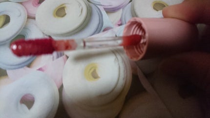 アピュー ジューシーパン スパークリングティント/A’pieu/口紅を使ったクチコミ(2枚目)