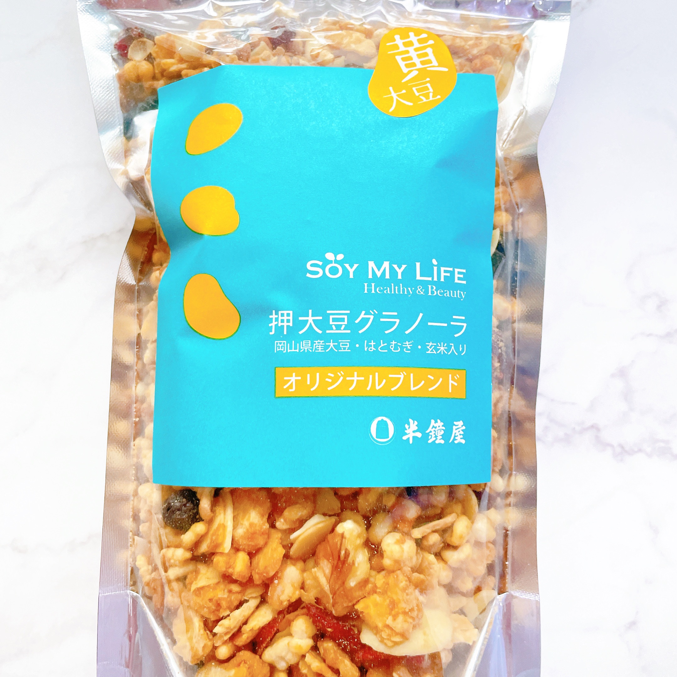 SOY MY LIFE 押大豆グラノーラ/半鐘屋/グラノーラを使ったクチコミ（3枚目）