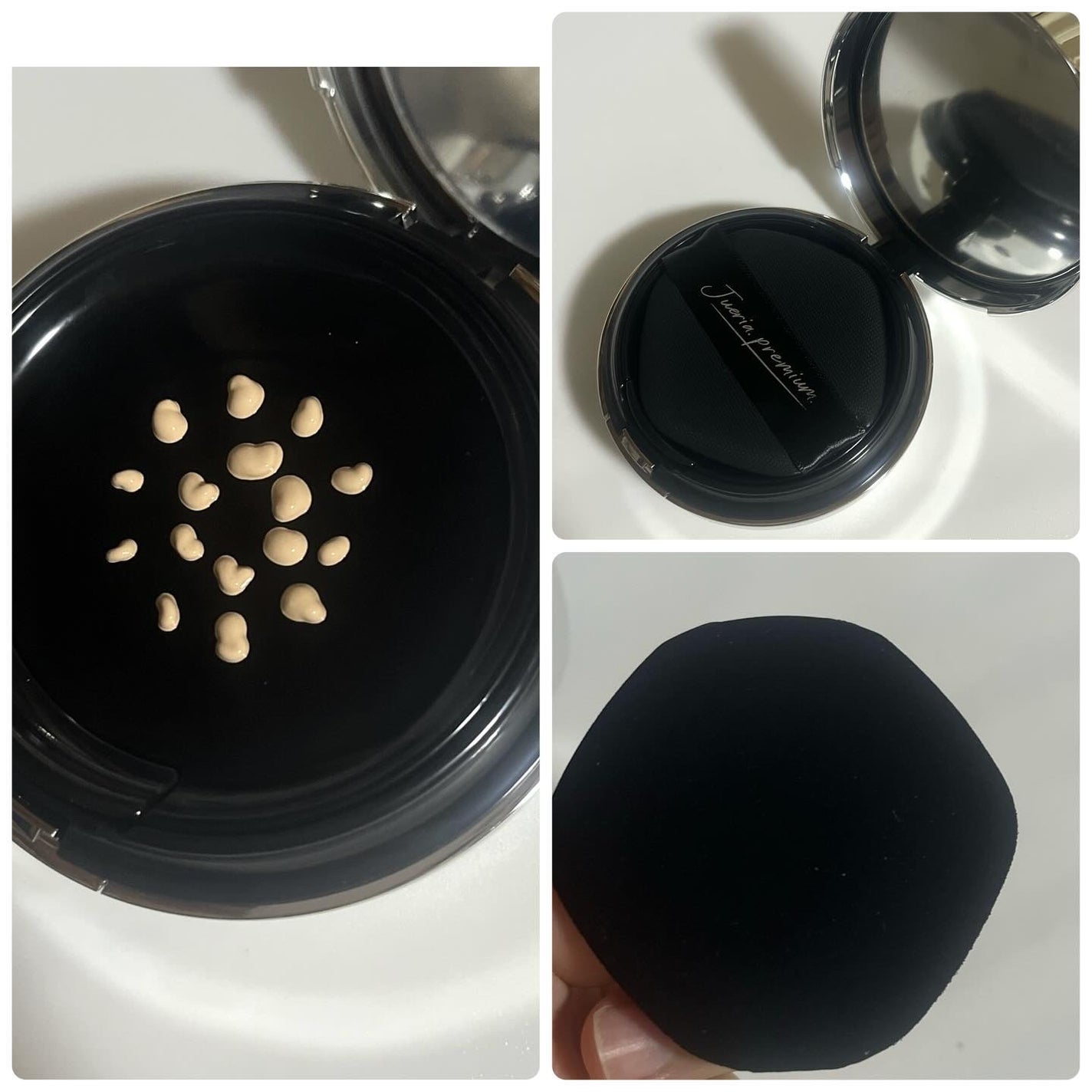 プレミアムニードルファンデーション/ジュエリアプレミアム/クッションファンデーションを使ったクチコミ(3枚目)