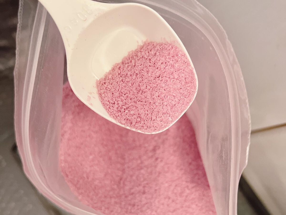 シークリスタルス エプソムソルト 赤ワイン/sea crystals/無機塩系入浴剤を使ったクチコミ（3枚目）