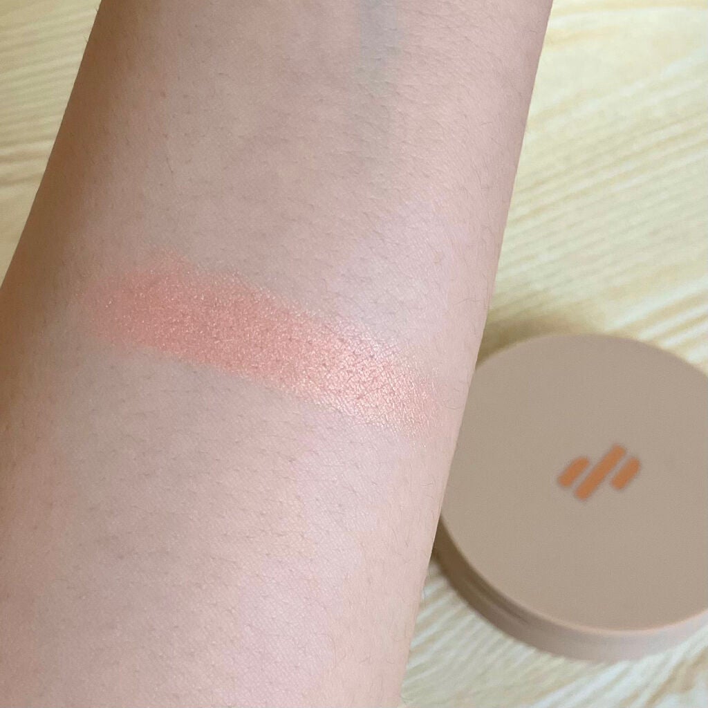 ドットオンムード グロウブラッシュ/Heart Percent/パウダーチークを使ったクチコミ(3枚目)