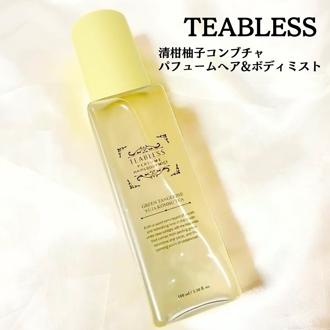 TEABLESS 清柑柚子コンブチャパフュームヘア&ボディミスト
