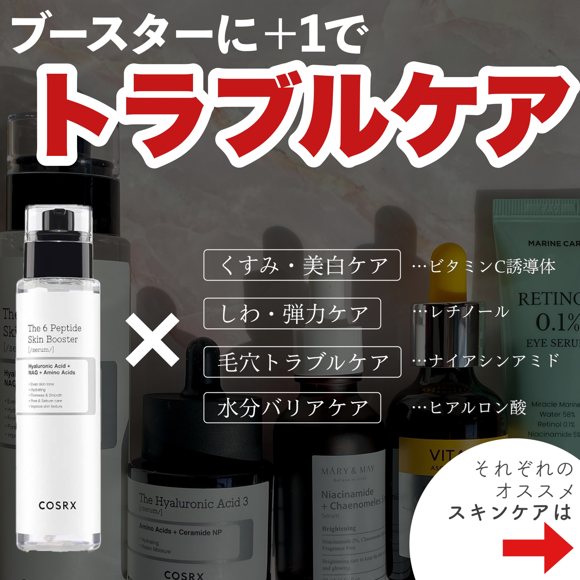 ナイアシンアミド+カリンエキス セラム/MARY&MAY/美容液を使ったクチコミ（3枚目）