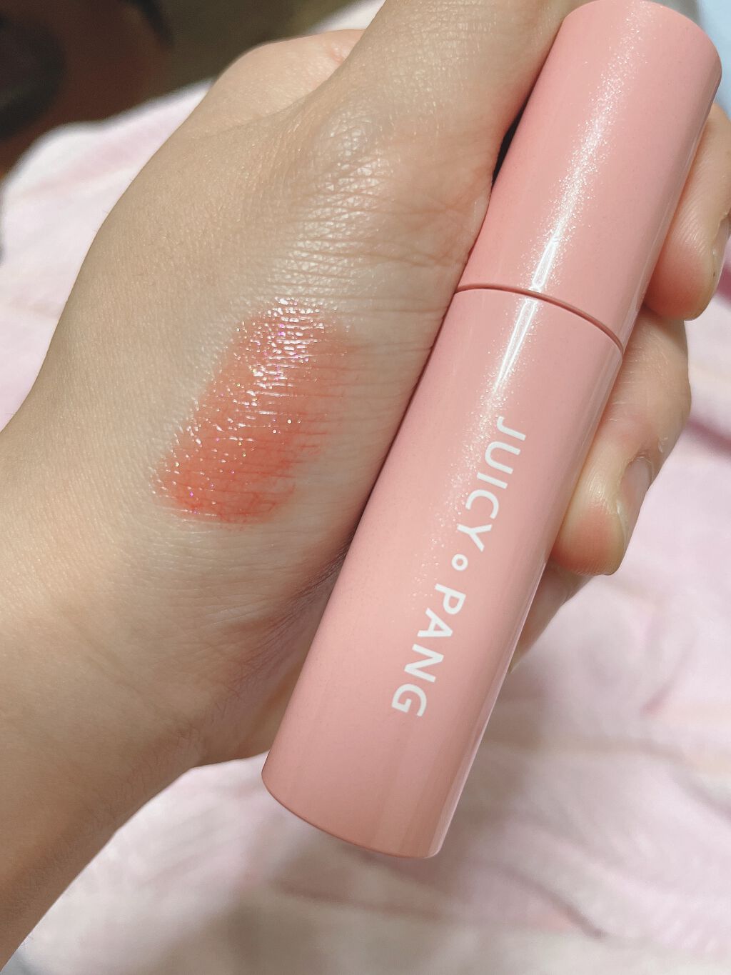 アピュー ウォーターライト ティント/A’pieu/リップティントを使ったクチコミ（3枚目）