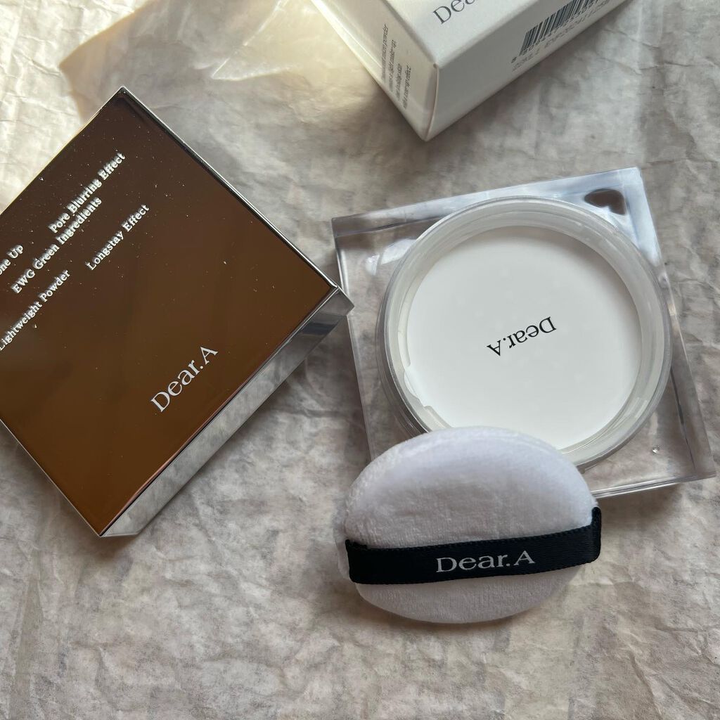 フェイス ブラー フィニッシング パウダー/Dear.A/ルースパウダーを使ったクチコミ(7枚目)