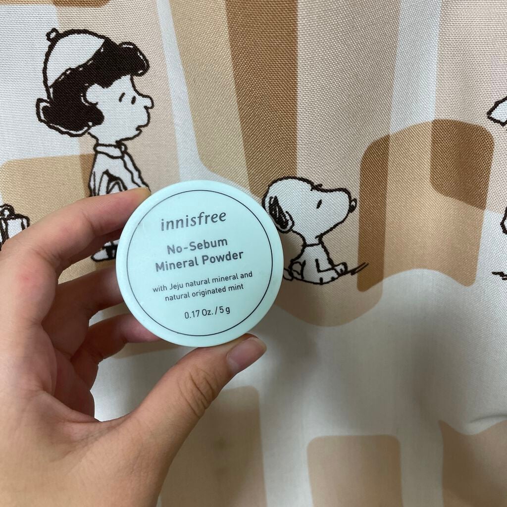 ノーセバム ミネラルパウダー N/innisfree/ルースパウダーを使ったクチコミ(1枚目)