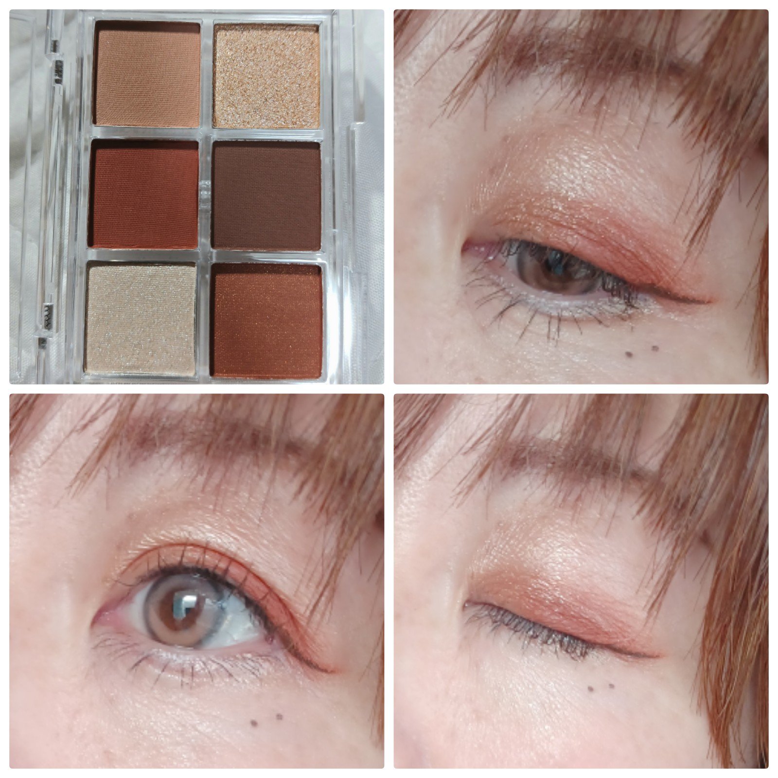BEAUTIFUL DE6色アイシャドウパレット/ピコモンテ/アイシャドウパレットを使ったクチコミ（3枚目）