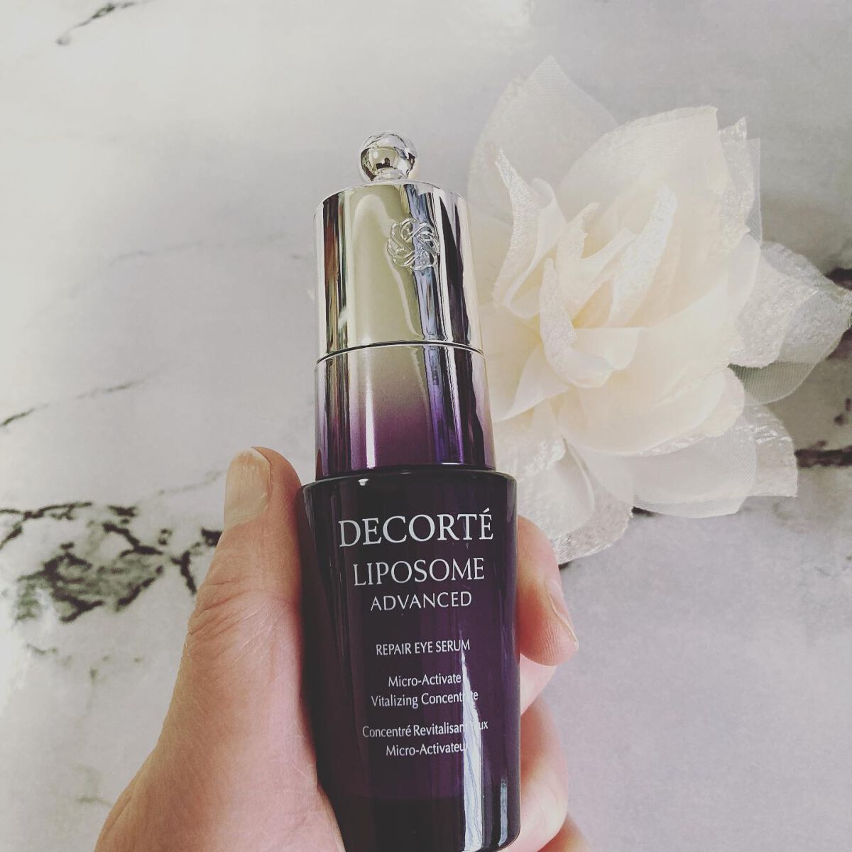 リポソーム アドバンスト リペアアイセラム/DECORTÉ/アイケア・アイクリームを使ったクチコミ(6枚目)