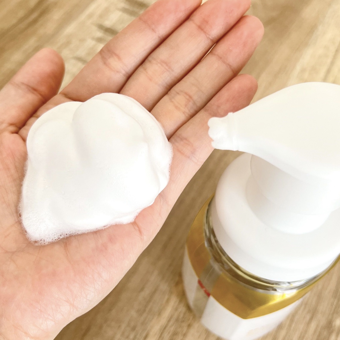 ビオレ ザフェイス 泡洗顔料 スムースクリア/ビオレ/泡洗顔を使ったクチコミ（3枚目）