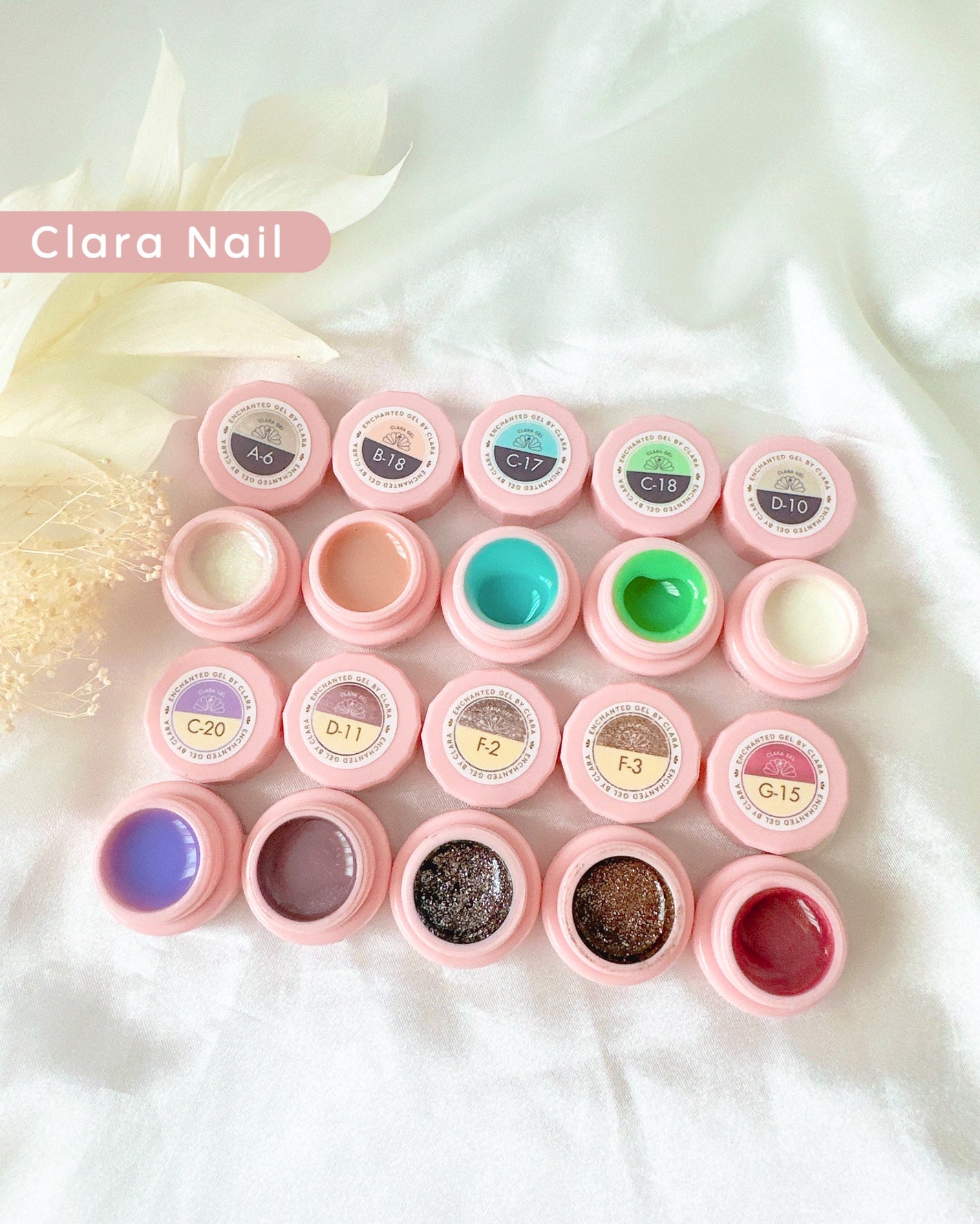 めるᙏ̤̫͚𓍯フォロバ on LIPS 「〖ClaraNail〗⋆⸜クララネイルの大人気カラージェル⸝⋆..」(1枚目)