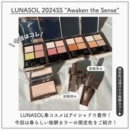 アイカラーレーション/LUNASOL/アイシャドウパレットを使ったクチコミ(2枚目)