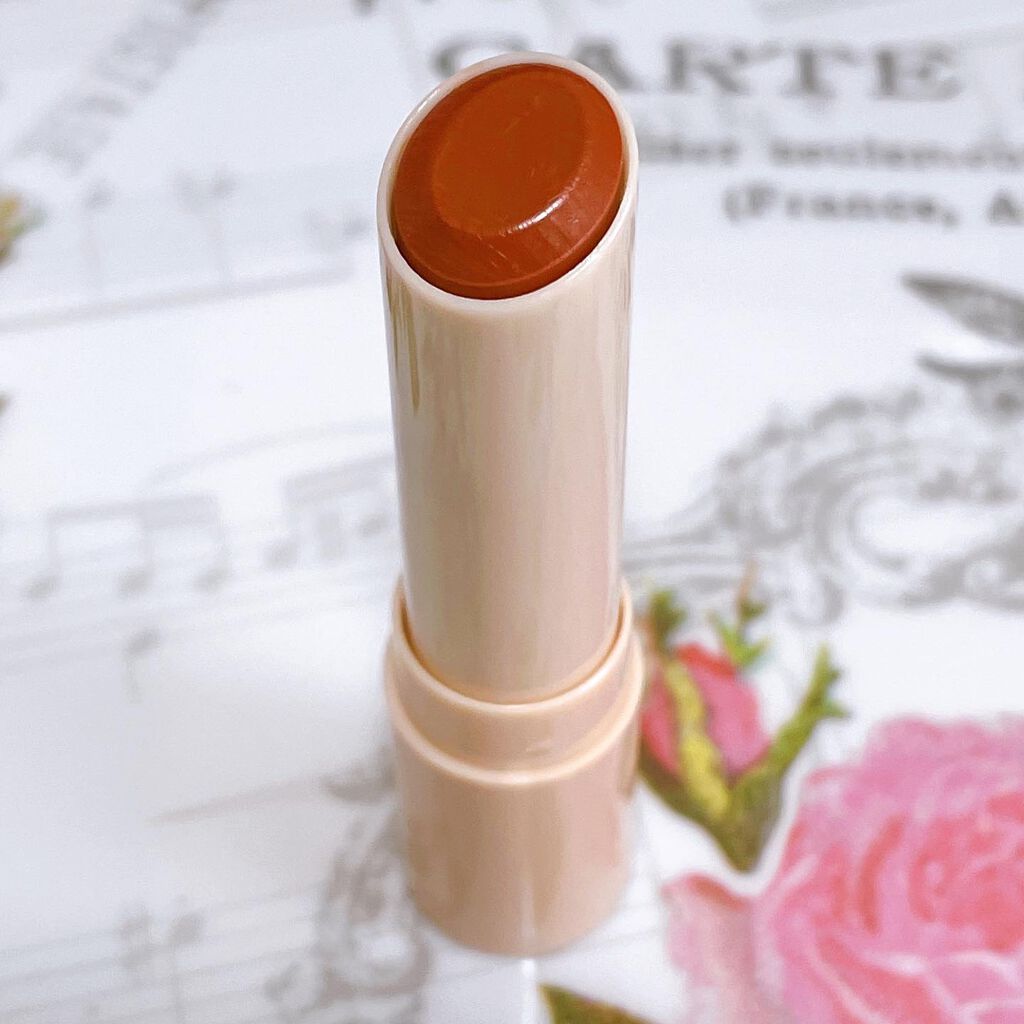 アピュー ジューシーパン カラーリップバーム CR02　ナツメコーラル/A’pieu/リップバームを使ったクチコミ（1枚目）