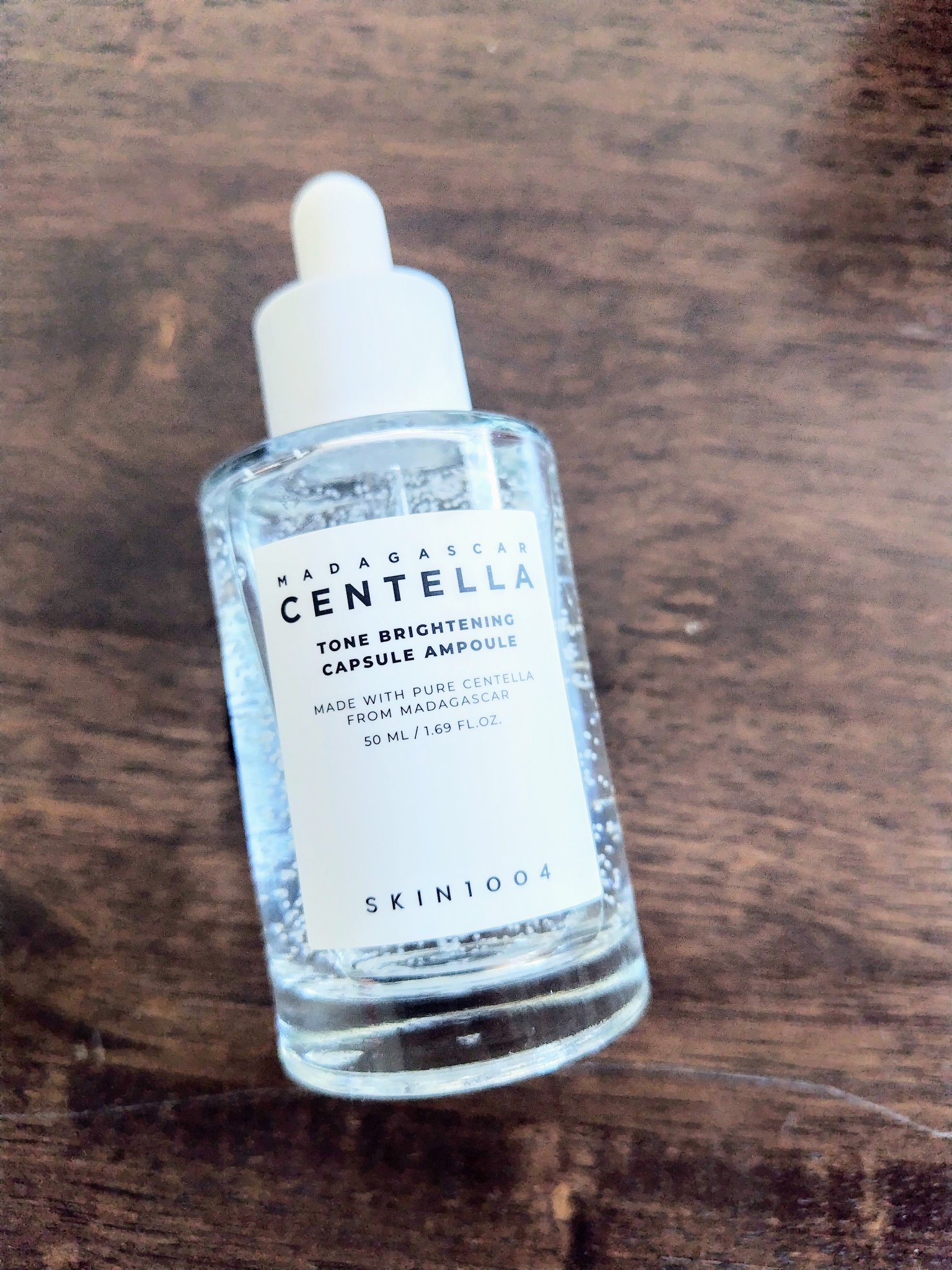 トーンブライトニング カプセルアンプル/SKIN1004/美容液を使ったクチコミ（1枚目）