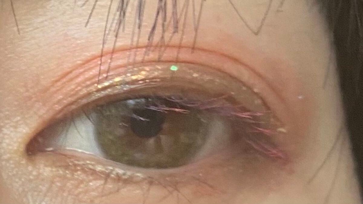 マルチグリッターカラー/ENBAN TOKYO/単色アイシャドウを使ったクチコミ(5枚目)