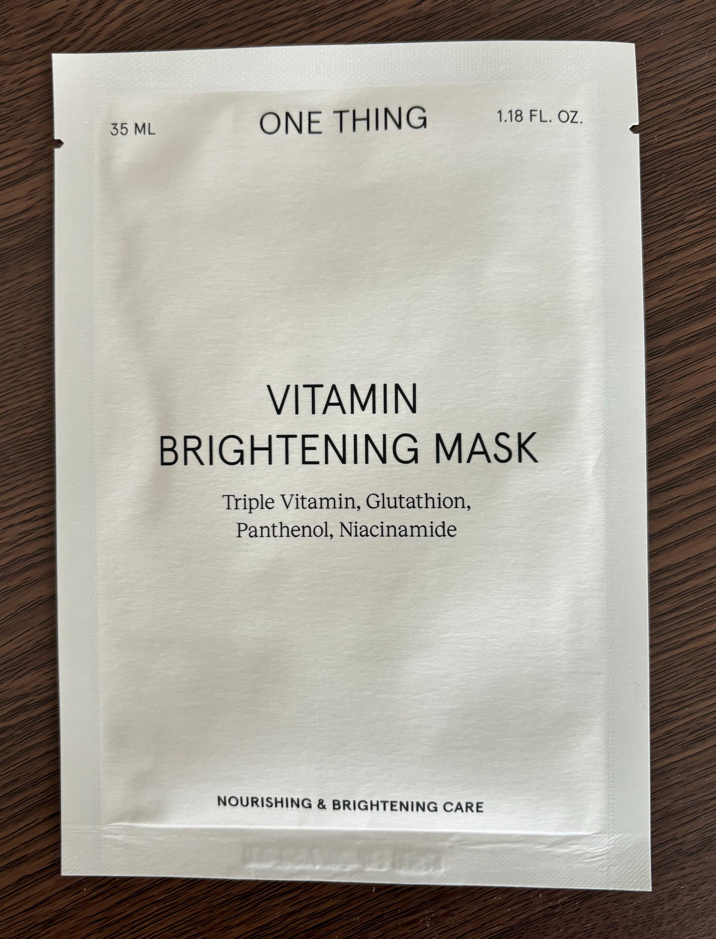 ビタミンブライトニングマスク/ONE THING/シートマスク・パックを使ったクチコミ(4枚目)